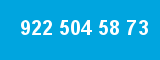 922 504 58 73
